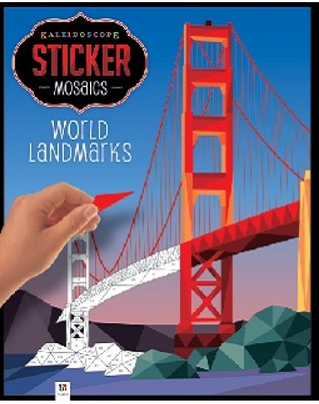Kaleidoscope Sticker Mosaics: World Landmarks