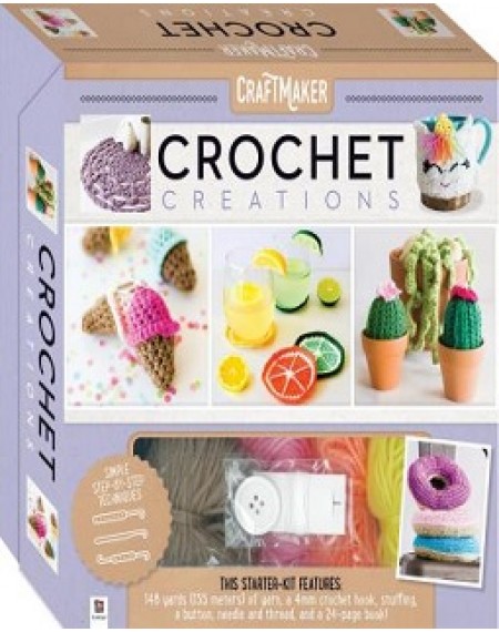 Craftmaker Crochet Kit (Deluxe Box)