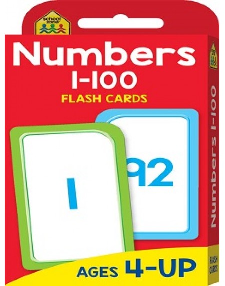 School Zone Flashcard : Numbers 1 - 100