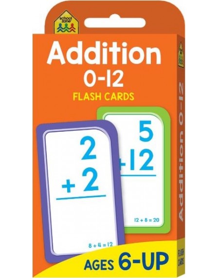 School Zone Flashcard : Addition 0-12