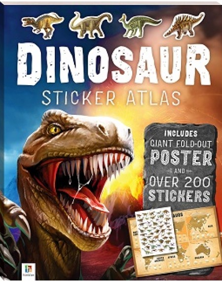 Sticker Atlas : Dinosaur
