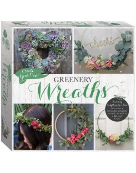 Create Your Own Greenery Wreath Kit Box Set