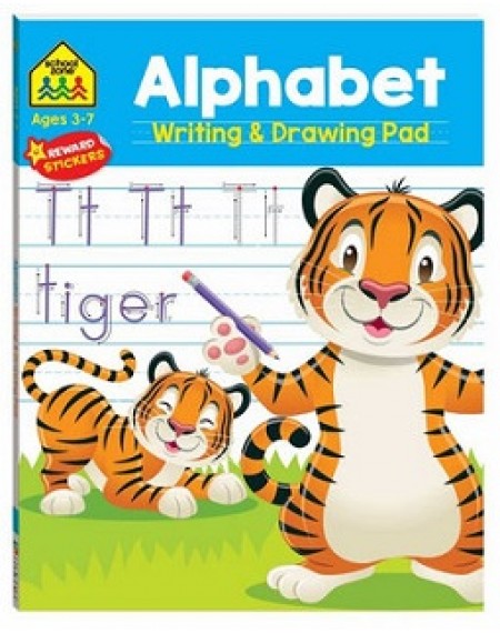 School Zone Writing and Drawing Pad: Alphabet