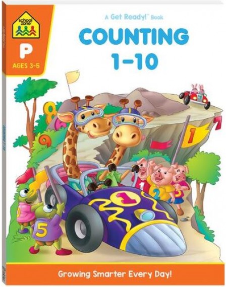 School Zone Get Ready : Counting 1-10