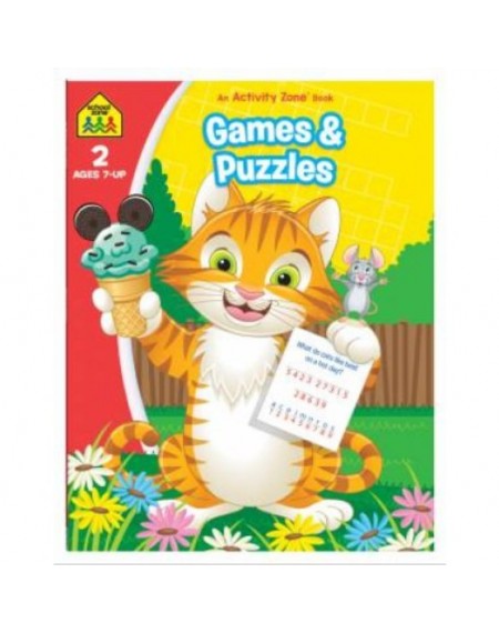 School Zone Activity Zone : Games And Puzzles (2019 ed)