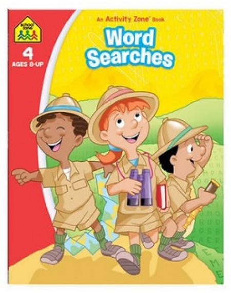 School Zone Word Searches An Activity Zone Book