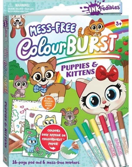 Inkredibles Colour Burst: Puppies and Kittens