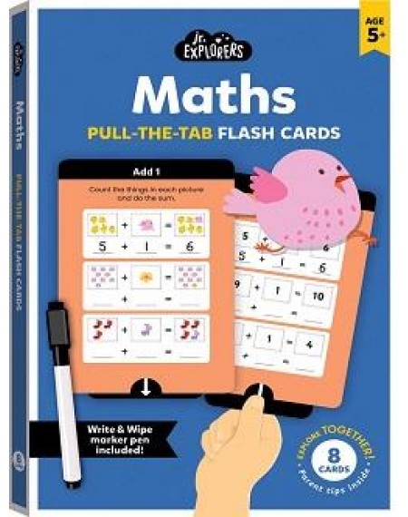 Junior Explorers Pull and Learn Flashcards: Maths