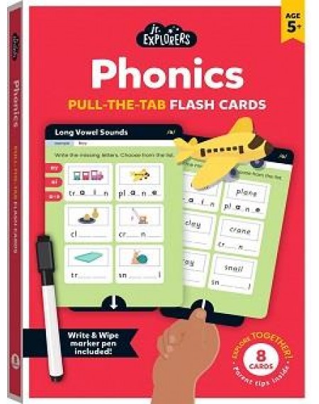 Junior Explorers Pull and Learn Flashcards: Phonics