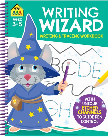 School Zone Writing Wizard Tracing and Writing Book