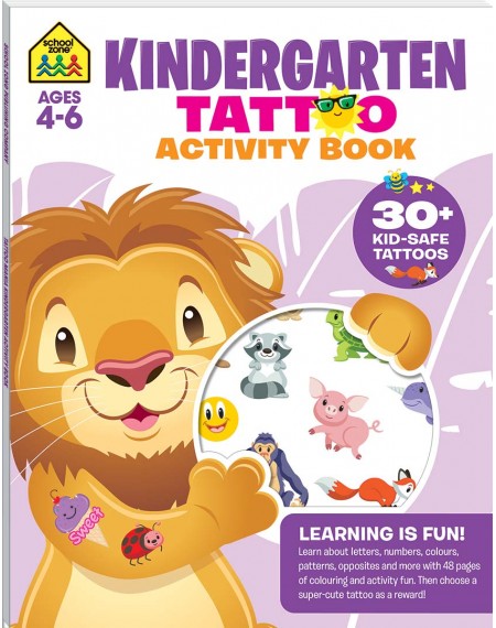 Kindergarten Tattoo Activity Book