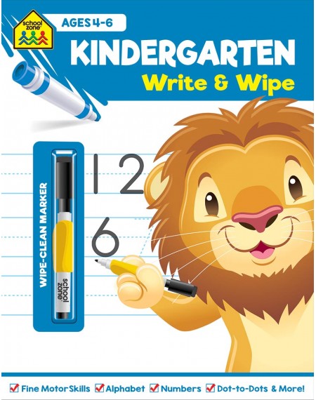 School Zone Write and Wipe: Kindergarten