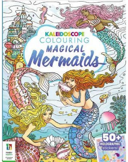 Kaleidoscope Sticker Colouring: Magical Mermaids