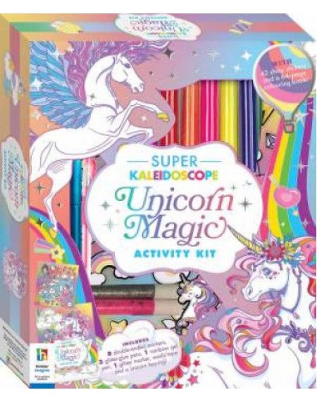 Super Kaleidoscope Kit Unicorns Colouring Kit and more