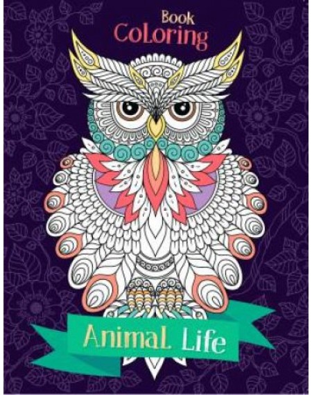 Adult Animal Colouring: Animal Life