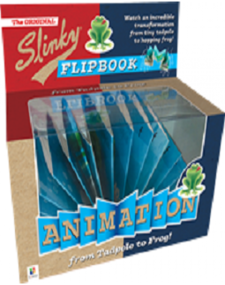 Slinky Flipbook : Frog