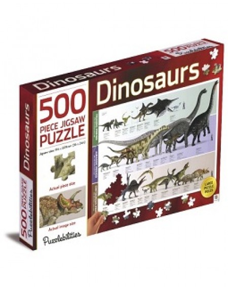 Puzzlebilities 500 piece : Dinosaurs (2T)
