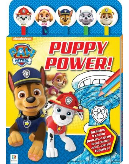 Paw Patrol Puppy Power 5-Pencil Set