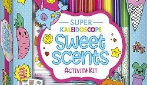 Kaleidoscope Sweet Scents Coloring & Scented Markers Set