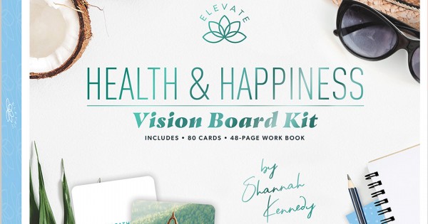 Health & Happiness Vision Board Kit - Books - Health, Fitness + Lifestyle -  Adults - Hinkler
