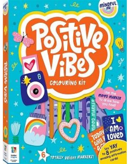 Mindful Me Positive Vibes Colouring Kit