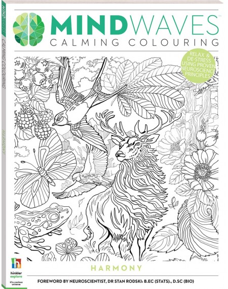 Mindwaves Colouring Nature Daydreams Carry Case - Kits - Adult Colouring -  Adults - Hinkler