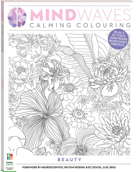 Mindwaves Calming Colouring Beauty