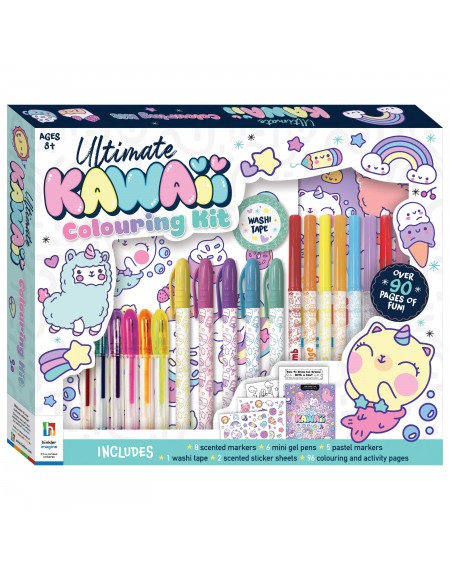 Ultimate Kawaii Colouring Kit