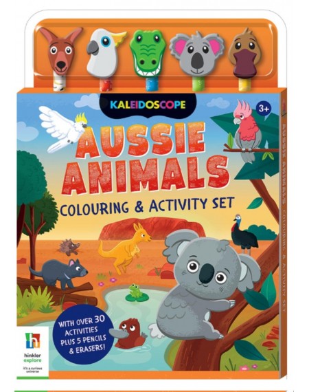 5 pencil set : African Adventure Colouring & Activity Set