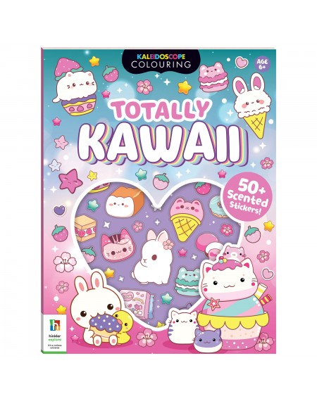 Kaleidoscope Colouring Scented Stickers Totally Kawaii