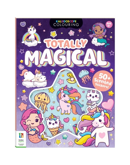 Kaleidoscope Colouring Scented Stickers Totally Magical