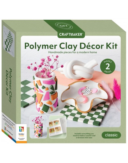 Craft Maker Polymer Clay Home Décor Kit