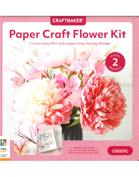 Craft Maker Paper Flowers Kit