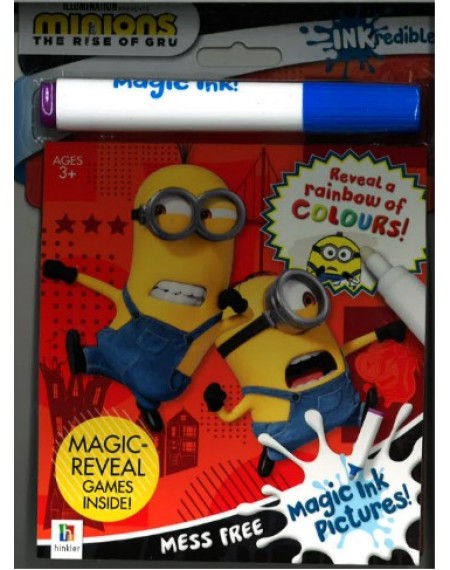 Inkredibles Minions: The Rise of Gru Magic Ink Pictures