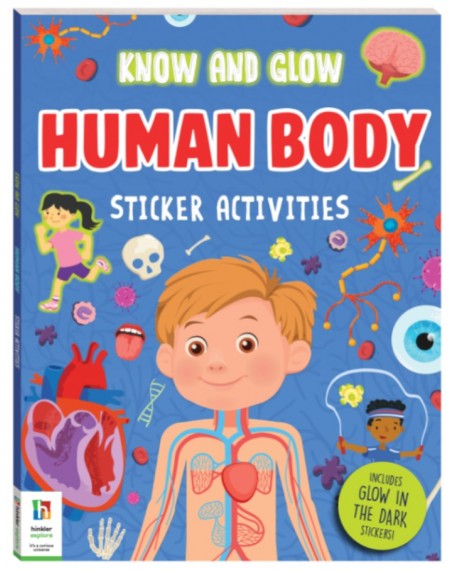 Know And Glow :  Human Body Sticker Activities (Revised)