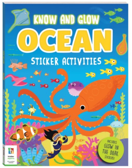 Know And Glow : Ocean Sticker Activities (Revised)