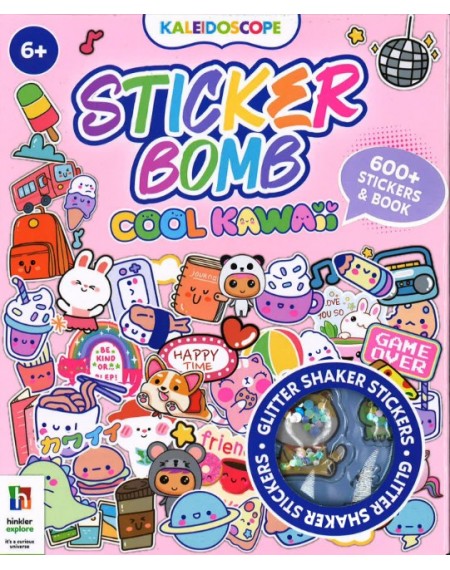 Kaleidoscope Sticker Bomb Cool Kawaii