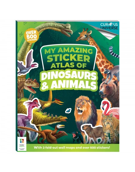 Incredible Sticker Atlas: Dinosaurs and Animals