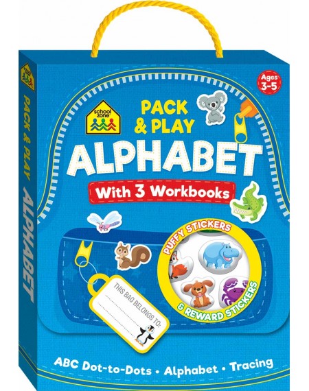 School Zone Pack & Play Satchel: Alphabet