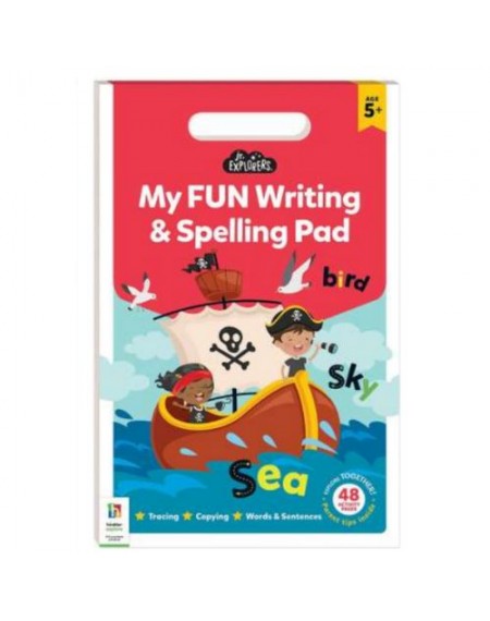 Junior Explorers My Fun Writing & Spelling Pad 2024