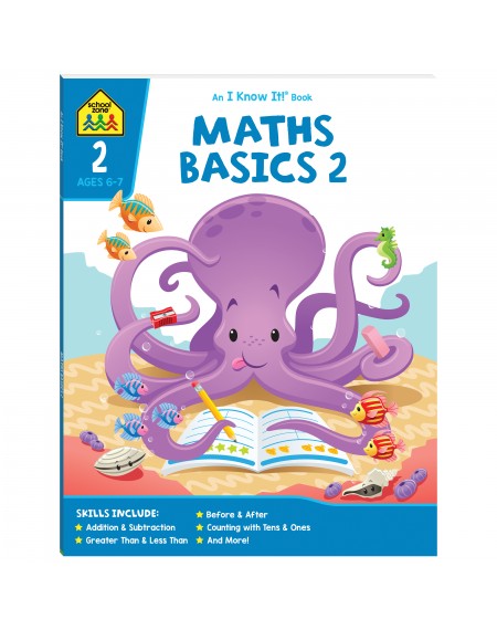 School Zone Maths Basics 2 I Know It Book (Revised)