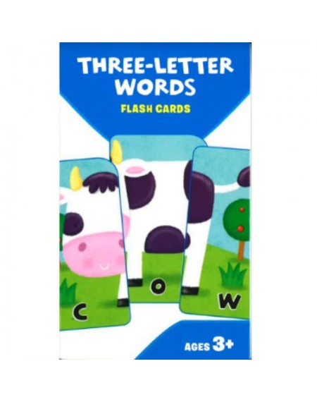 School Zone Three-Letter Words Flash Cards