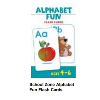 School Zone Flash Card