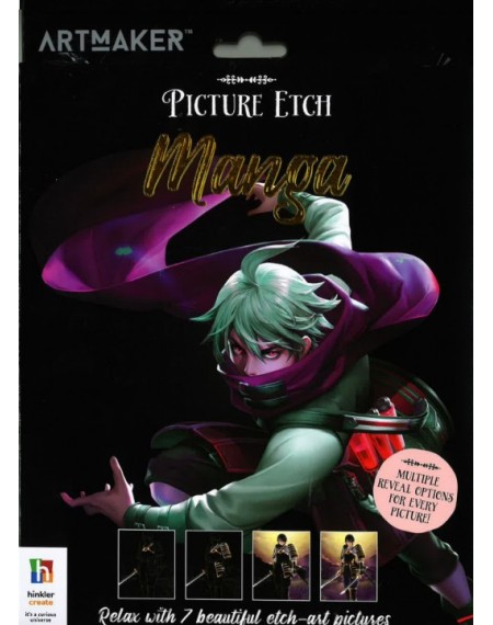 Mini Picture Etch Art : Manga