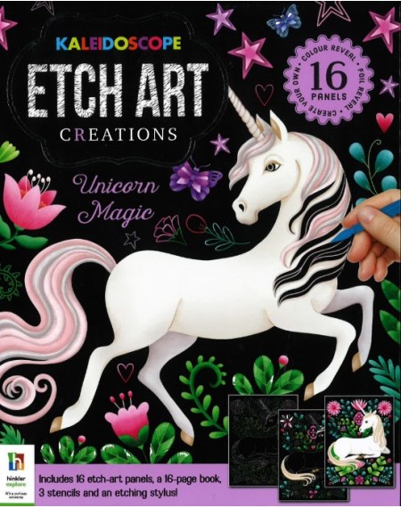 Kaleidoscope Etch Art Creations : Unicorn Magic