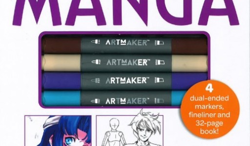 Art Maker How to Draw Manga Carry Case - Kits - Adult Colouring