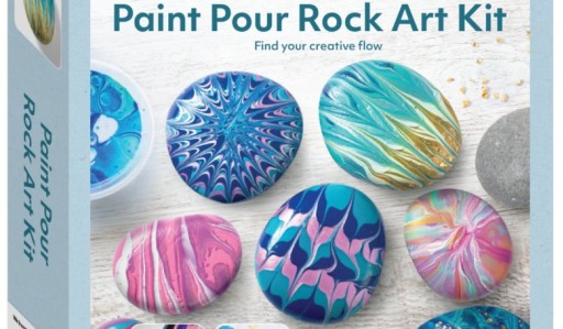 Colorations Pouring Art Rock Paint Kit