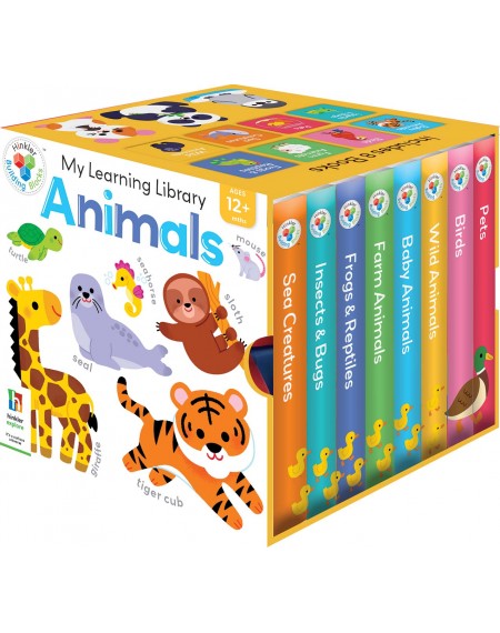 Building Blocks My Little Library Cube: Animals