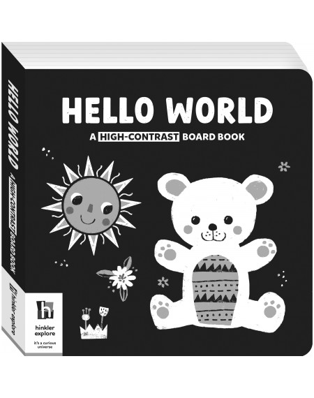Hello World: A High-Contrast Board Book