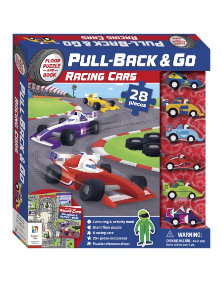 Pull-back-and-go Kit: Racing Cars